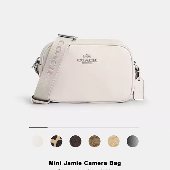 COPY - New with tags Chalk with silver hardware Jamie Camera Bag - Picture 8 of 13
